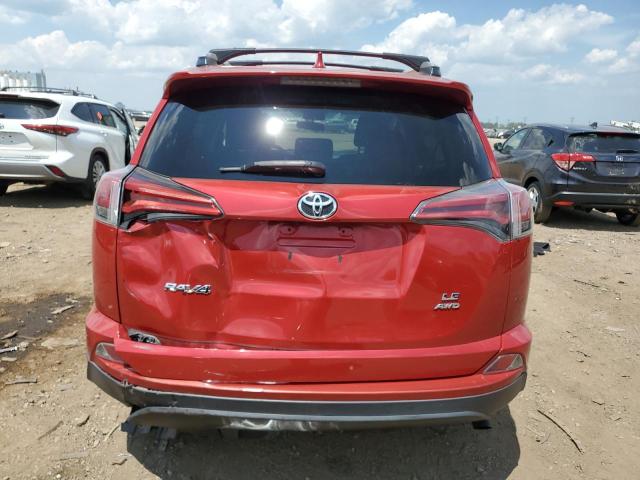  TOYOTA RAV4 2016 Красный