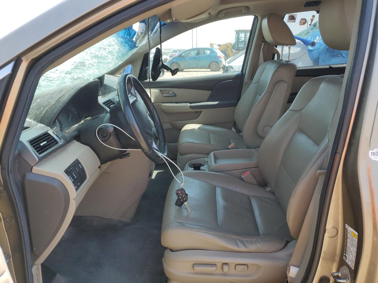 2012 Honda Odyssey Touring VIN: 5FNRL5H95CB504144 Lot: 65404825
