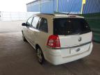 2013 VAUXHALL ZAFIRA EXC for sale at Copart SANDTOFT
