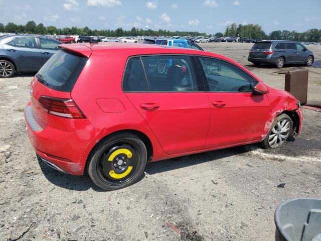  VOLKSWAGEN GOLF 2019 Red