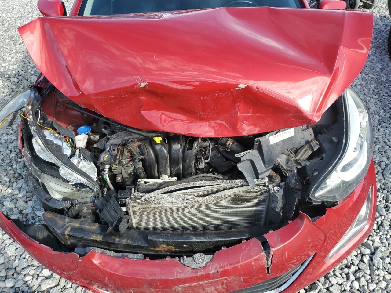 2016 Hyundai Elantra Se VIN: KMHDH4AE0GU603833 Lot: 64988105