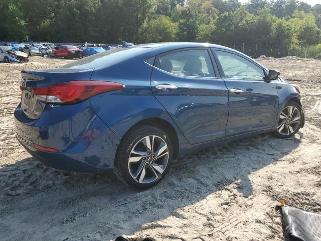  HYUNDAI ELANTRA 2014 Granatowy