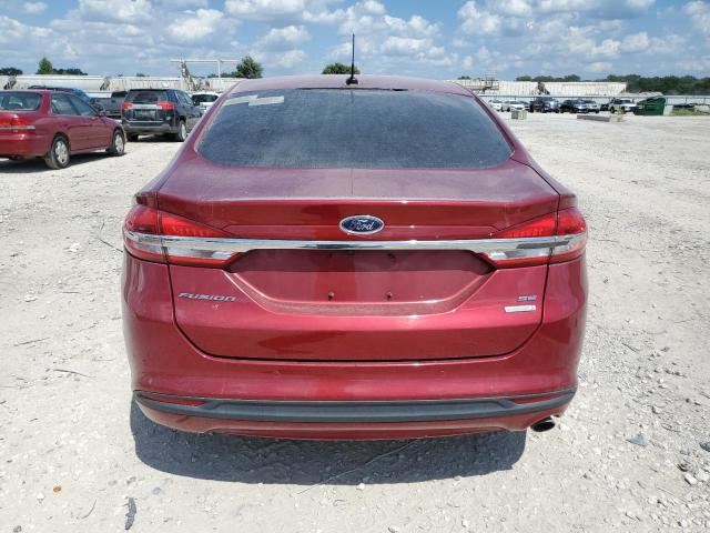  FORD FUSION 2018 Czerwony