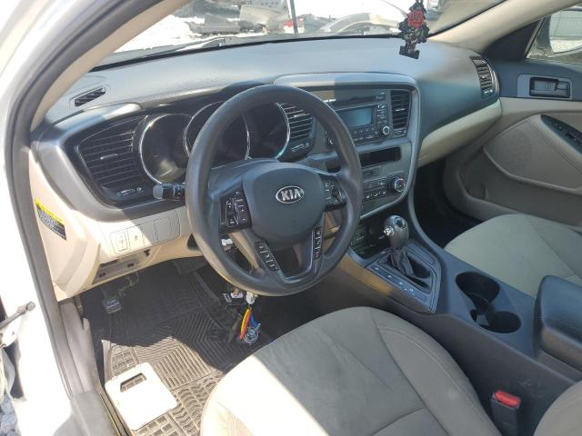  KIA OPTIMA 2013 White