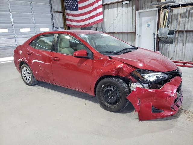 TOYOTA COROLLA 2019 Czerwony