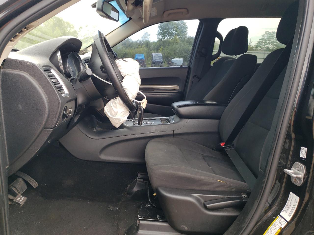 2012 Dodge Durango Sxt VIN: 1C4RDJAG7CC107742 Lot: 64098975