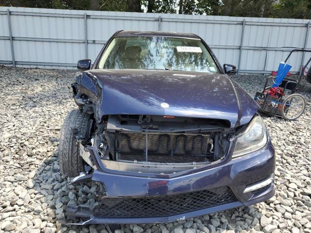  MERCEDES-BENZ C-CLASS 2012 Granatowy