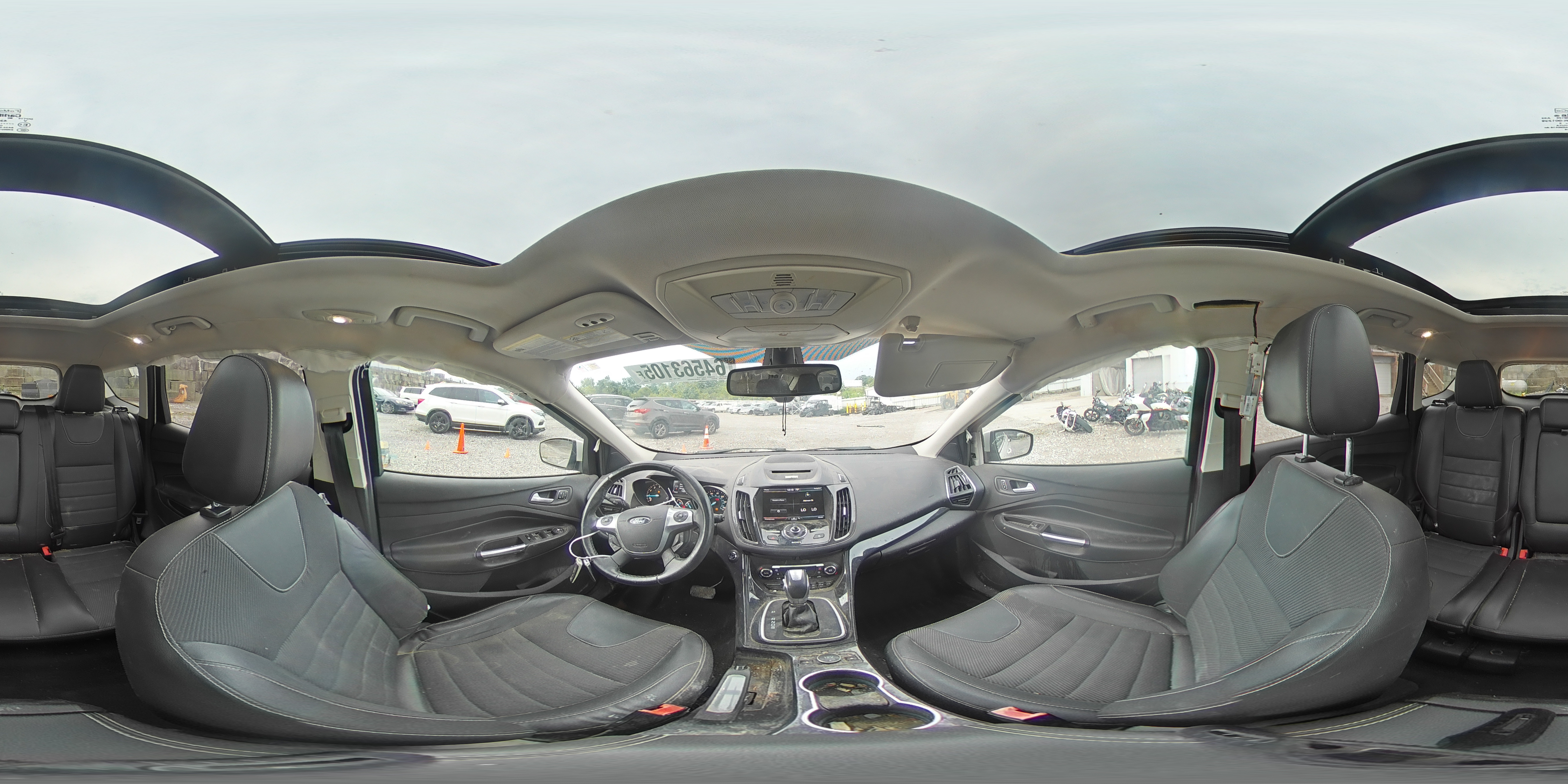 2013 Ford Escape Titanium VIN: 1FMCU0J98DUD35449 Lot: 64563105