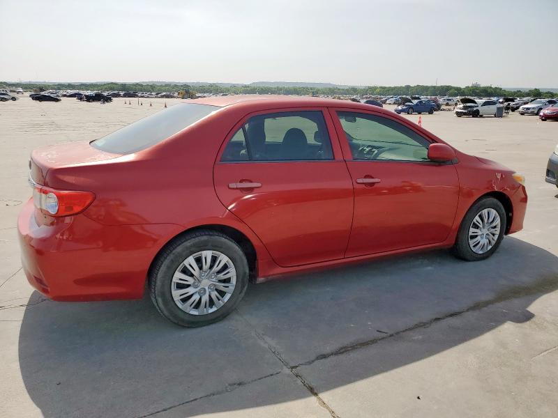 Sedans TOYOTA COROLLA 2012 Czerwony