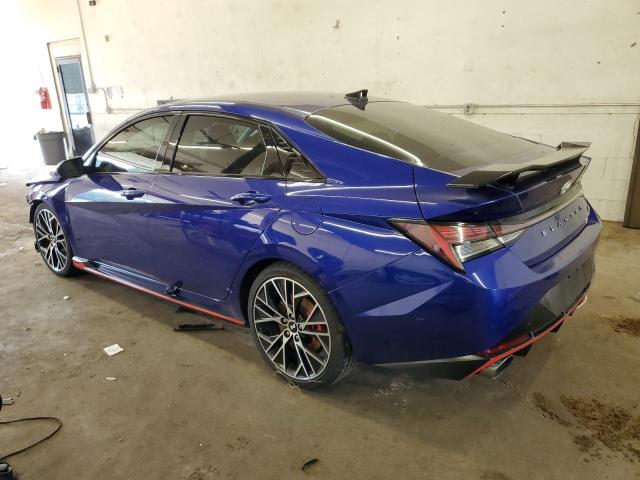  HYUNDAI ELANTRA 2022 Granatowy