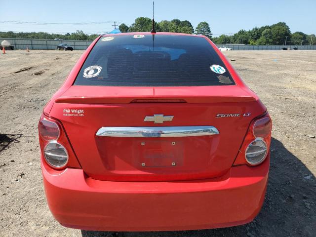  CHEVROLET SONIC 2014 Czerwony