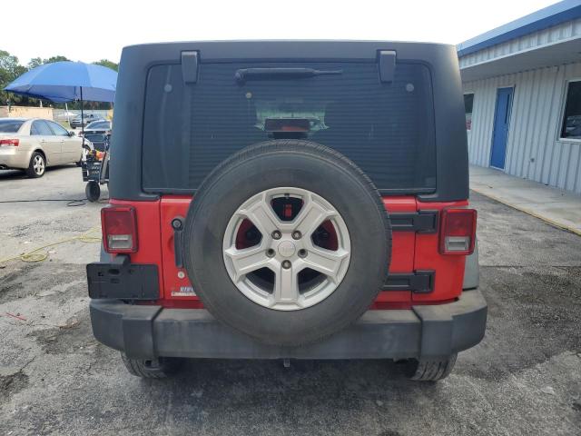  JEEP WRANGLER 2017 Czerwony