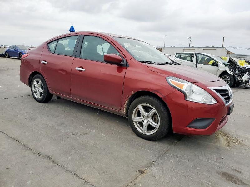  NISSAN VERSA 2019 Burgundy