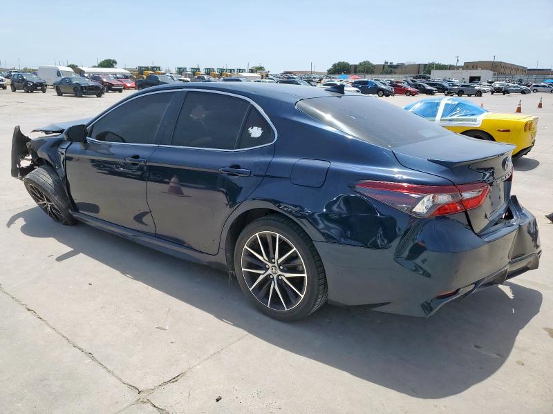  TOYOTA CAMRY 2021 Blue