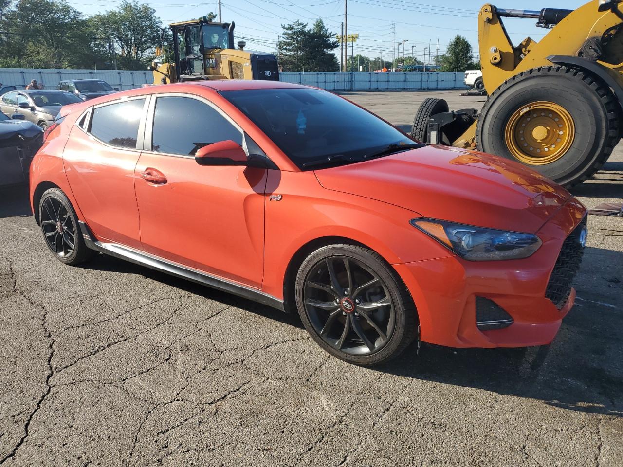 2019 Hyundai Veloster Turbo VIN: KMHTH6AB3KU020226 Lot: 62566775
