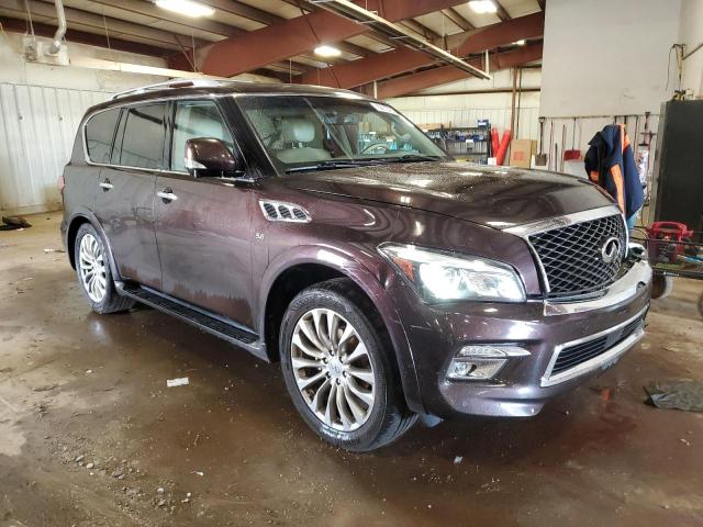 Parquets INFINITI QX80 2016 Burgundy