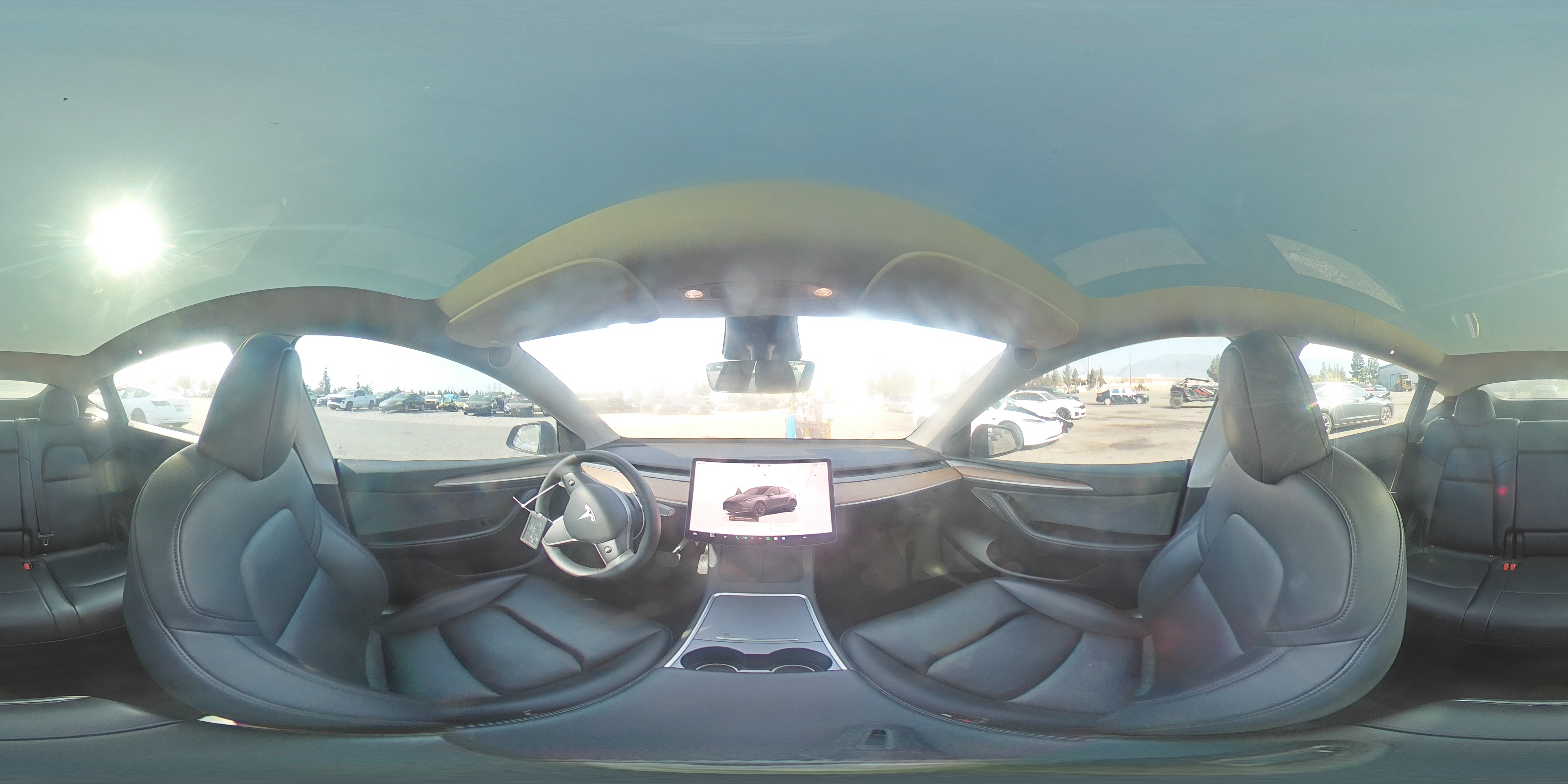 2023 Tesla Model Y VIN: 7SAYGDEE4PA057484 Lot: 64216455