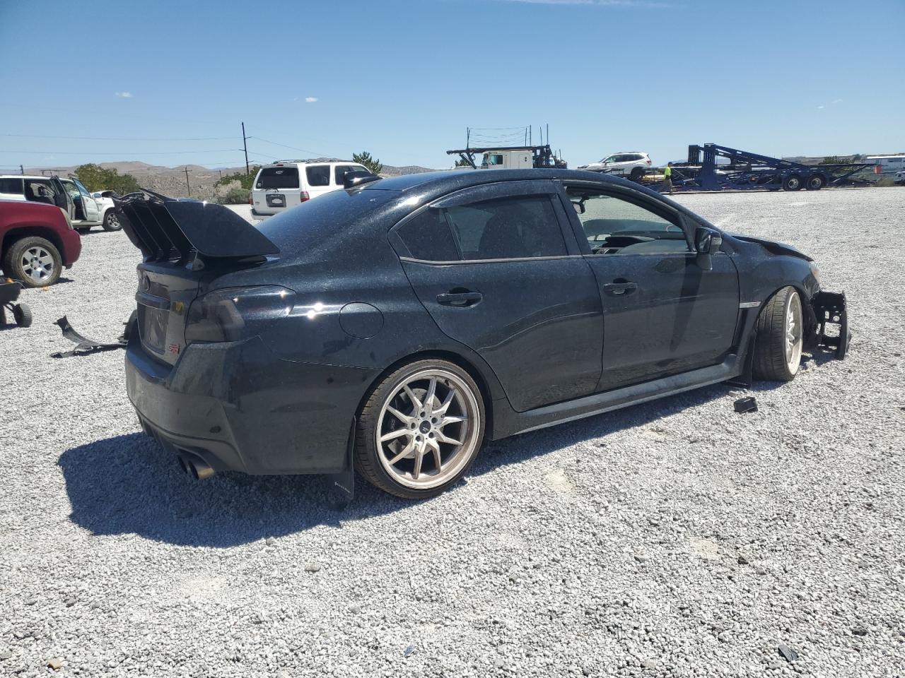 2019 Subaru Wrx Sti black null gas JF1VA2R66K9819878 photo #4