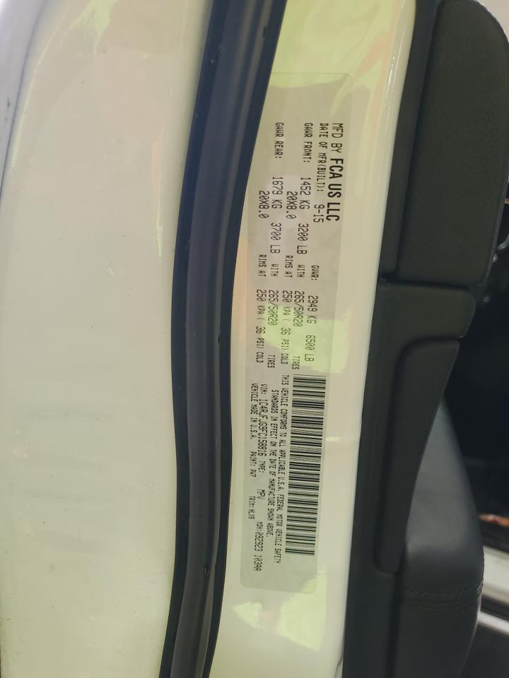 2015 Jeep Grand Cherokee Summit VIN: 1C4RJFJG9FC158816 Lot: 64876205
