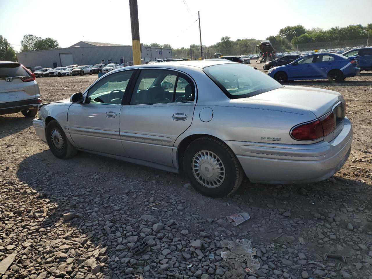 2001 Buick Lesabre Limited silver sedan gas 1G4HR54K11U260415 photo #3