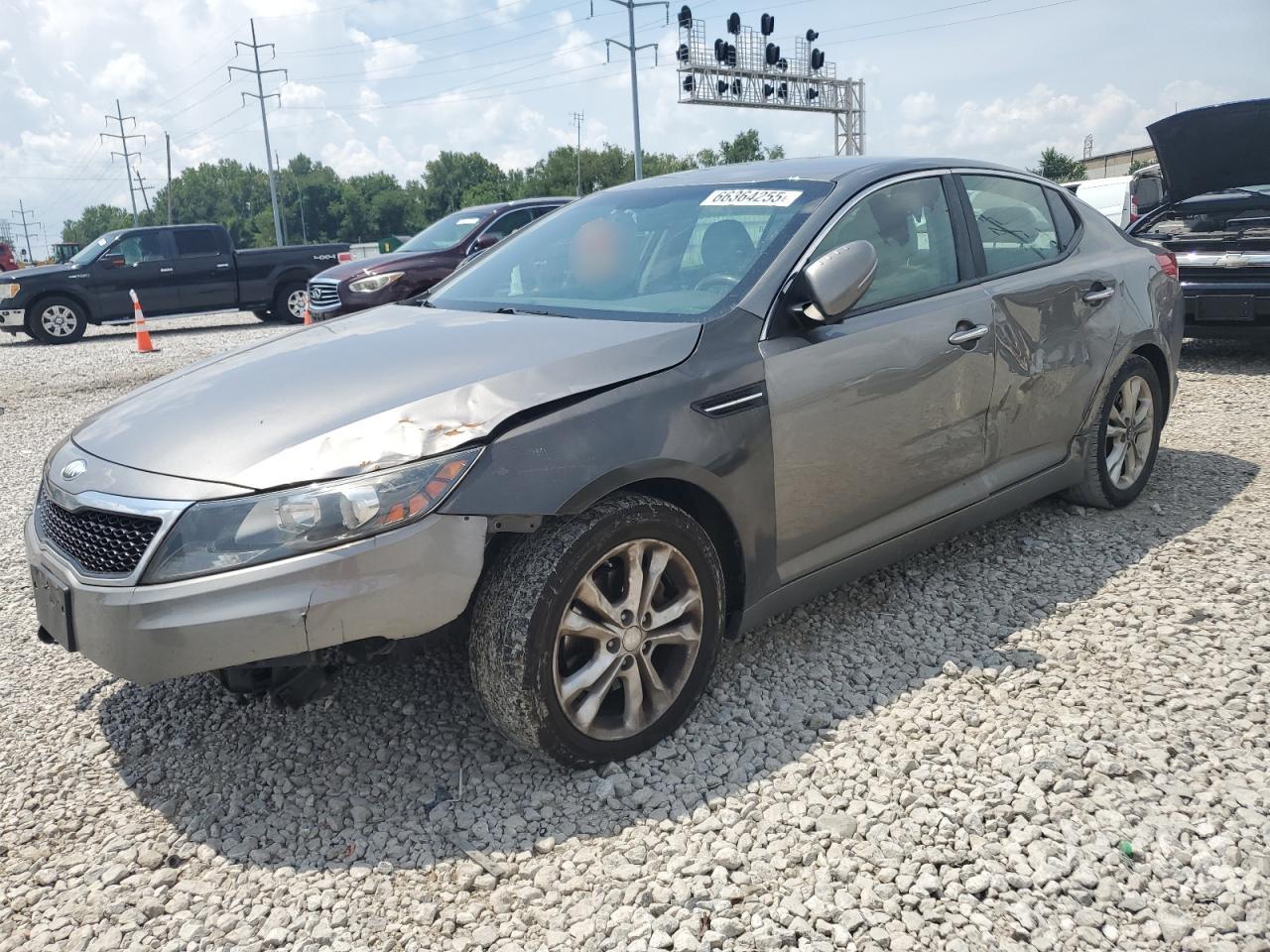 2013 Kia Optima Lx VIN: 5XXGM4A74DG129871 Lot: 66364255