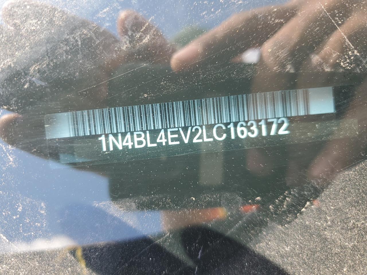 2020 Nissan Altima Sl VIN: 1N4BL4EV2LC163172 Lot: 63003415