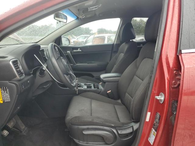  KIA SPORTAGE 2017 Красный