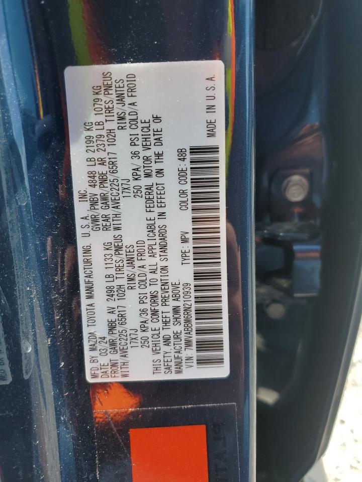 2024 Mazda Cx-50 Preferred VIN: 7MMVABBM6RN210939 Lot: 64213185