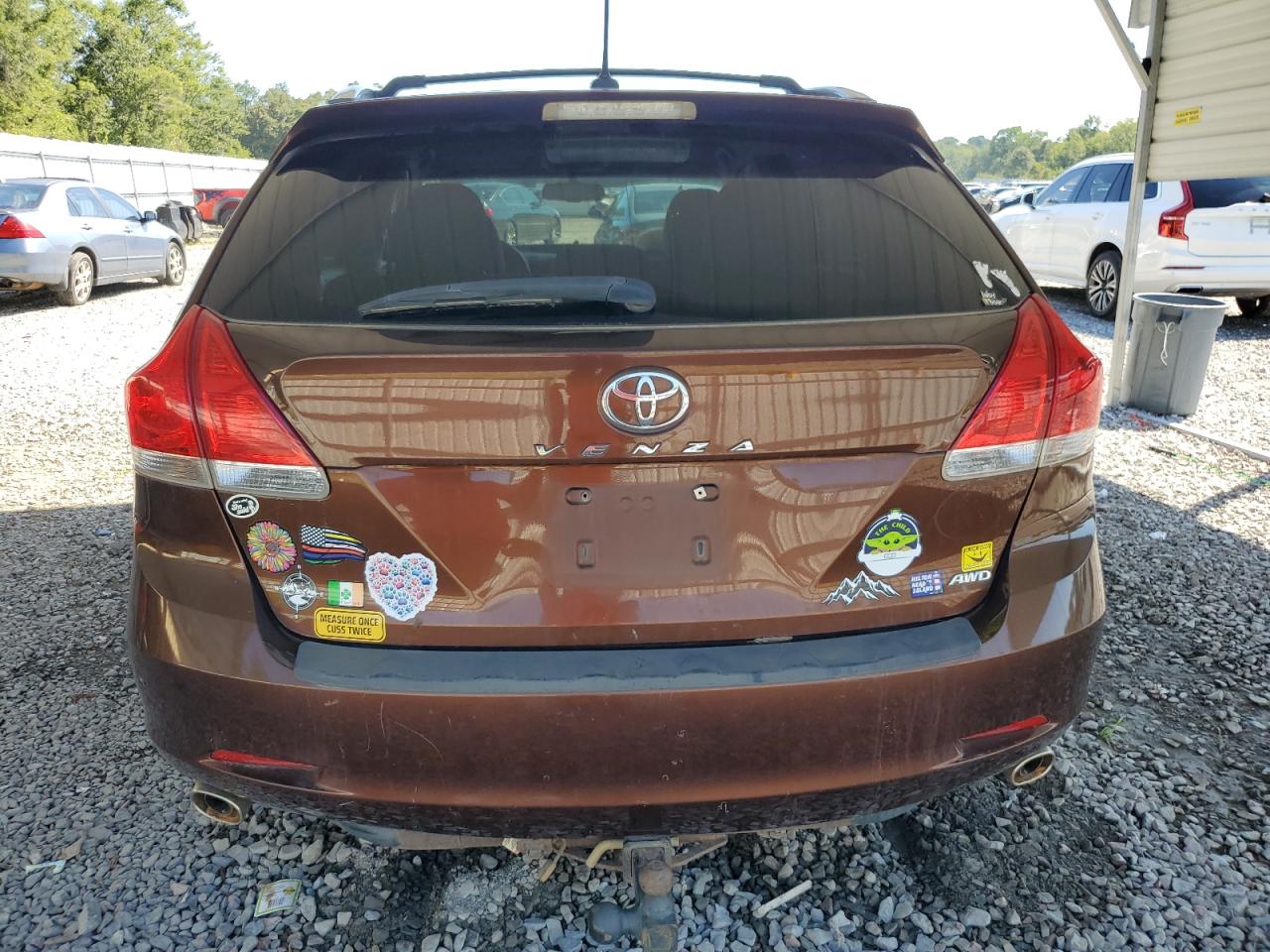 2012 Toyota Venza Le VIN: 4T3BK3BBXCU072309 Lot: 65243085