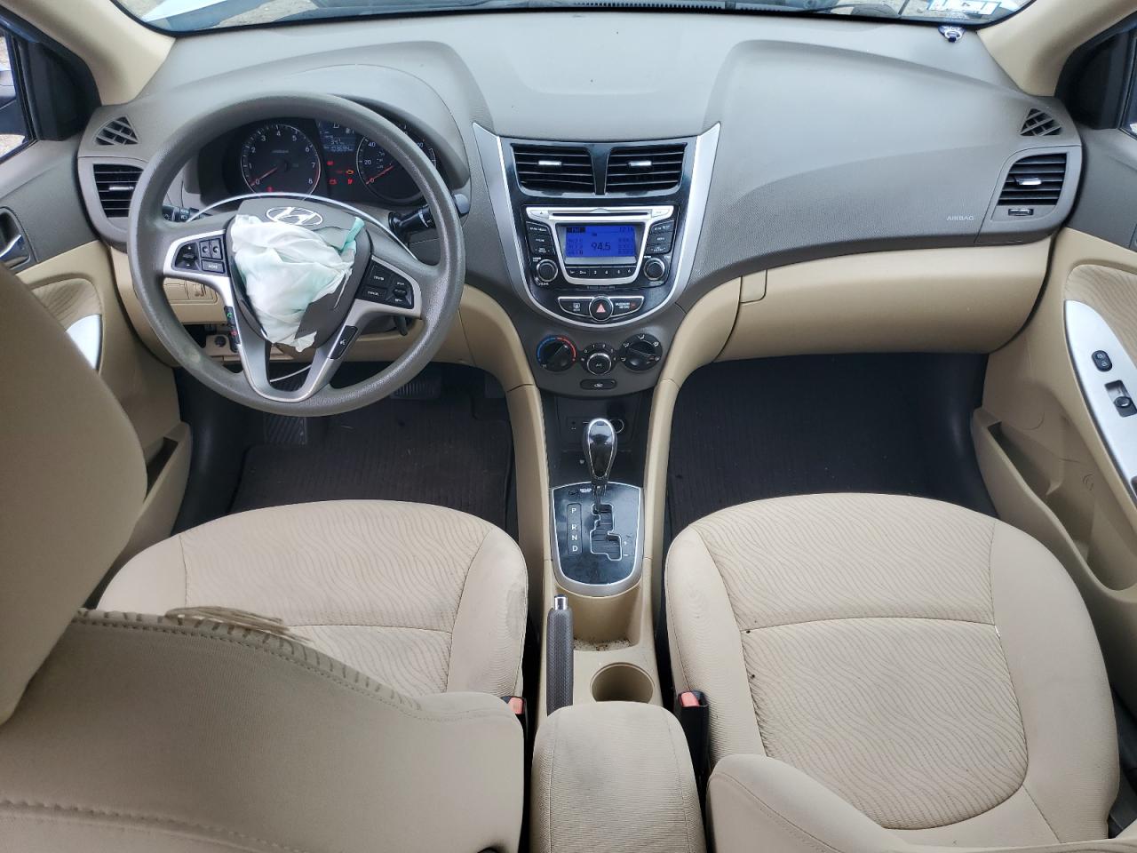 2014 Hyundai Accent Gls VIN: KMHCU4AE9EU677000 Lot: 63662205