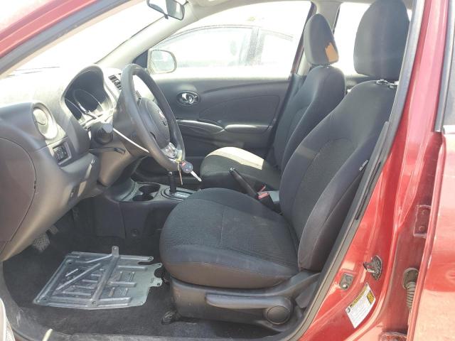  NISSAN VERSA 2013 Czerwony