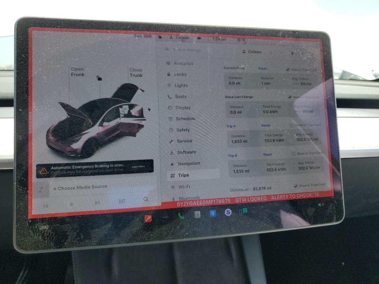 5YJYGAEE0MF178975 2021 Tesla Model Y