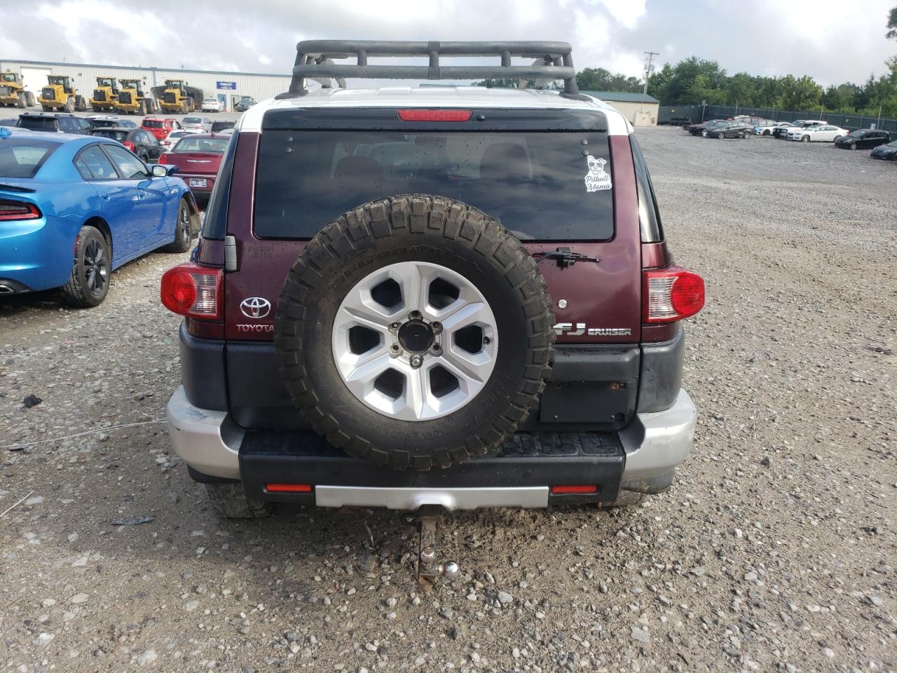 2007 Toyota Fj Cruiser VIN: JTEBU11F370013076 Lot: 63057735