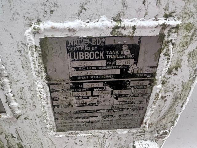 1986 LLKX 10200 GAL - TRAILERS FUEL TANK TRAILER