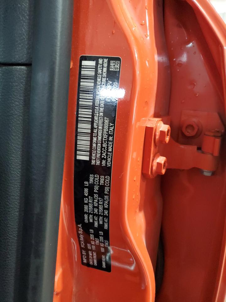 2015 Jeep Renegade Trailhawk VIN: ZACCJBCTXFPB80067 Lot: 64927985