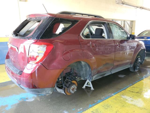  CHEVROLET EQUINOX 2017 Czerwony
