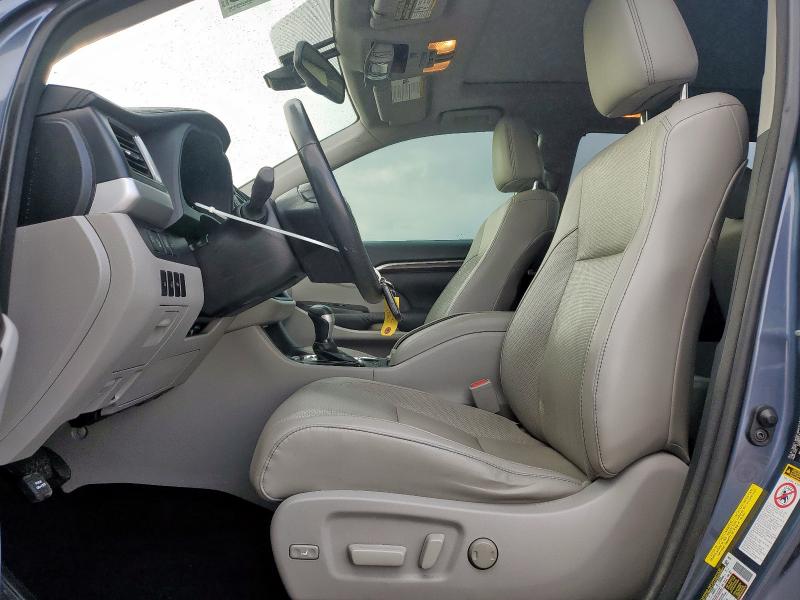  TOYOTA HIGHLANDER 2015 Blue