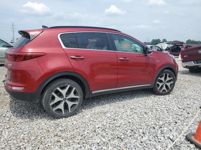  KIA SPORTAGE 2018 Красный