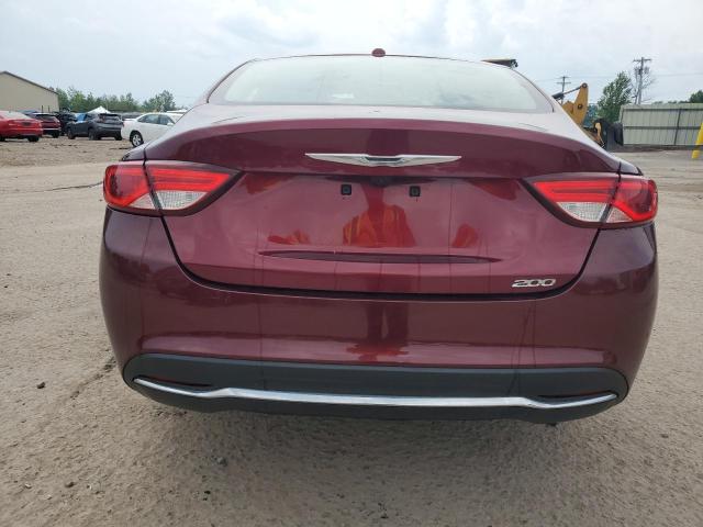  CHRYSLER 200 2015 Burgundy