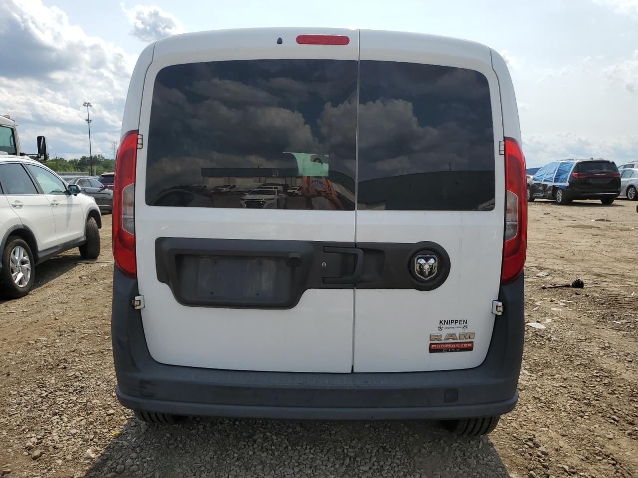 2016 Ram Promaster City VIN: ZFBERFAT7G6B45587 Lot: 63459925