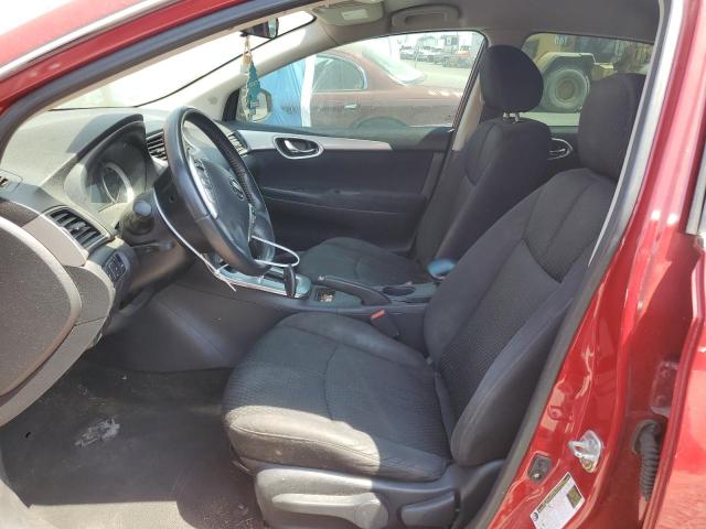  NISSAN SENTRA 2013 Czerwony