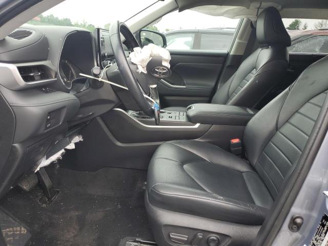  TOYOTA HIGHLANDER 2022 Синий