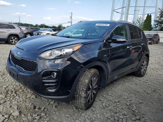  KIA SPORTAGE 2017 Черный