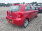 2014 NISSAN MICRA VISI for sale at Copart EAST KILBRIDE