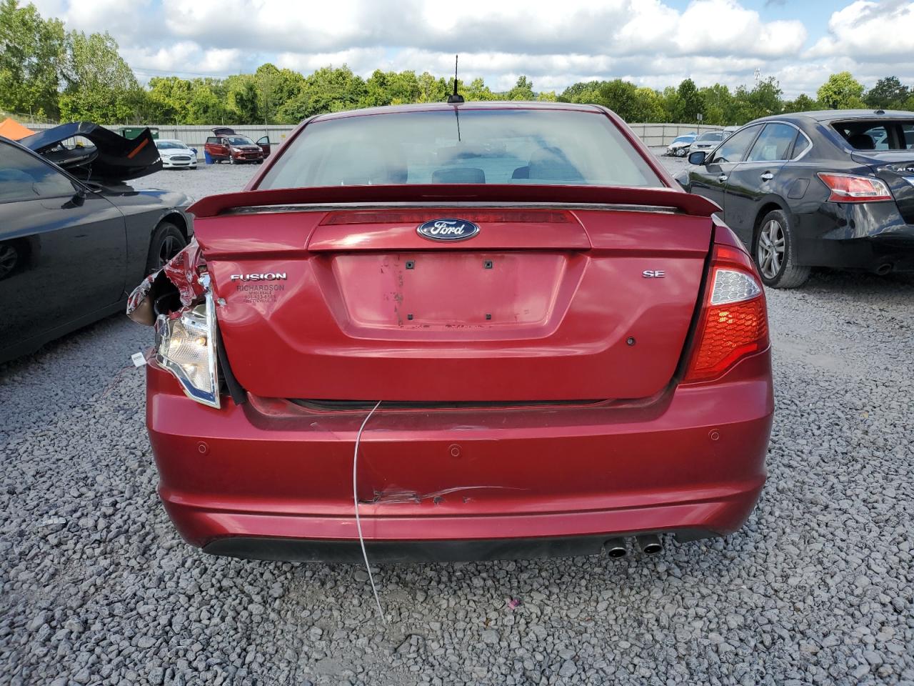 2012 Ford Fusion Se VIN: 3FAHP0HA6CR428242 Lot: 64380795