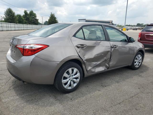 TOYOTA COROLLA 2016 Серебристый
