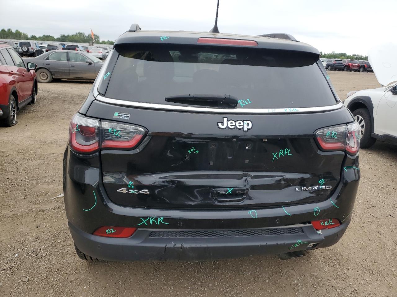 2018 Jeep Compass Limited VIN: 3C4NJDCB6JT332536 Lot: 64638275