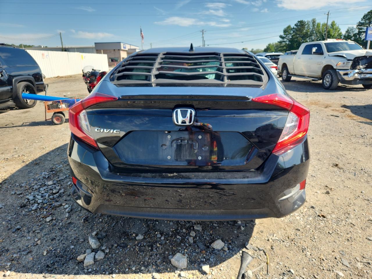 2017 Honda Civic Ex VIN: 2HGFC1F30HH655664 Lot: 63058905