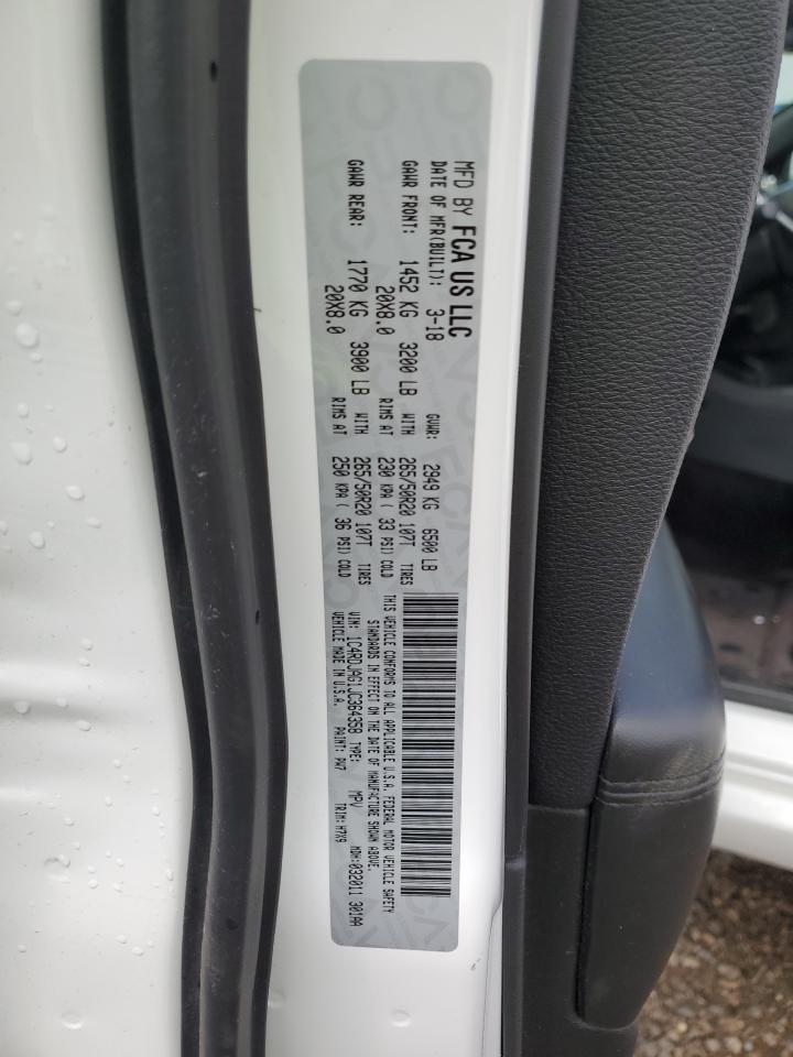 2018 Dodge Durango Sxt VIN: 1C4RDJAG1JC364358 Lot: 67235525