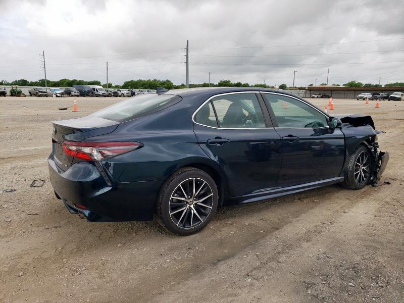  TOYOTA CAMRY 2021 Blue